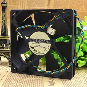AD1212XB-A7BGL 12V 0.65A 12CM 12025 four-wire PWN temperature control fan