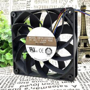 DBTA1225B8S 12025 48V 0.50A PWM temperature controlled 4-wire switch fan