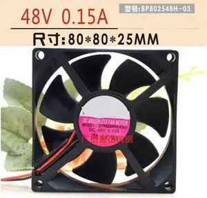 BP802548H-03 8025 8cm 48V 0.15A inverter fan