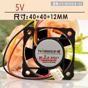 F412RS05LB-03 4012 DC 5V 4cm 3-wire cooling fan