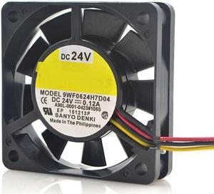 9WF0624H7D04 6CM 6015 24V 0.12A 3-wire fan