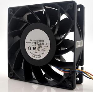 FFB1212EHE 12V 12038 3.00A 12CM ultra-violent 4-wire PWM cooling fan