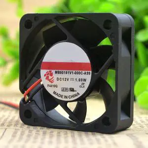 5cm 5015 12V 1.60W MB50151V1-000C-A99 2-wire cooling fan