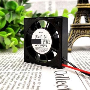 MD410-24 4010 24V 0.08A 4cm 2-wire double ball cooling fan