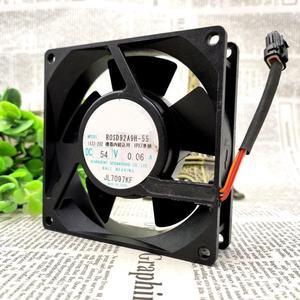 R0sd92a9h-55 9cm 54V 0.06A 9025 Ultra-quiet 3-wire waterproof cooling fan