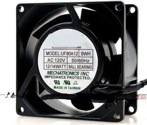 UF80A12 BWH 14 /12W 8038 four-wire cooling fan