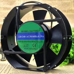 The SA1725A2 220V 0.27A 17251 17cm 2 line roller shaft flow cabinet fan