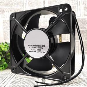 FP-18060EX-S1-B 18060 18CM 220V 65W axial fan 2-wire cooling fan