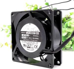 UF-80B23BWH fan 8025 230V 8CM 16/14W 2 line cooling fan