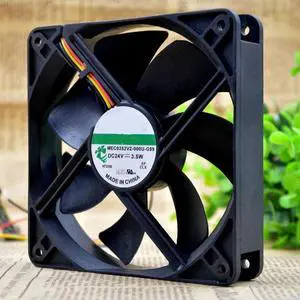 MEC0252V2-000U-G99 12CM 24V 3.5W 12025 3-wire change cooling fan