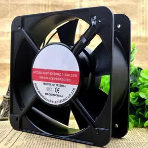 The KT1725HAL AC380/420V 0.14A 35W 2 wire heat dissipation fan