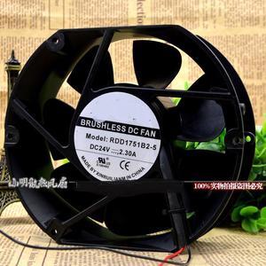 RDD1751B2-5 17251 24V 2.3A 17CM axial cooling fan