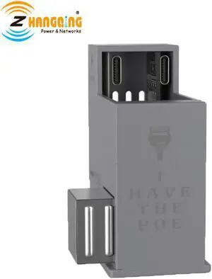 PoE+ Power and Data Adapter for Tablets, Phones, and USB-C Devices for POS, 802.3at POE+ to USB-C Power Delivery Up to 328 feets