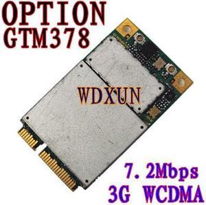 For Option GTM378 PCI-E 3G 7.2Mbps GSM WWAN GTM 378 GPS MODEM