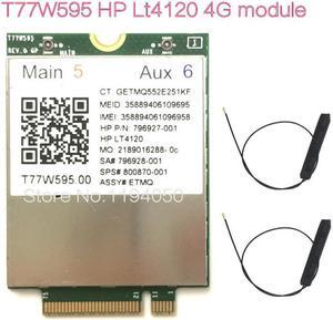 WDXUN lt4120 Snapdragon X5 LTE T77W595 796928-001 4G WWAN M.2 150Mbps LTE modem for HP Elite x2 840 850 G3 640 650 645 G2...