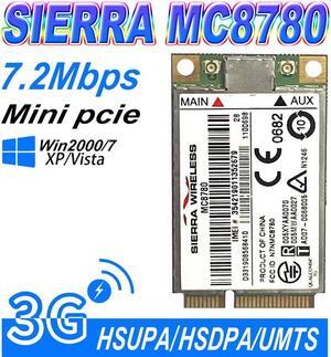 Unlocked Sierra MC8780 HSDPA 3G WWAN 7.2Mbps Module HSUPA HSDPA UMTS GPRS EDGE PCI-E 3G Module