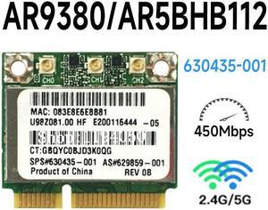 Atheros AR9380 AR5BHB112 WLAM 2.4G/5G SPS:630435-001 WiFi card LAN Wireless network card