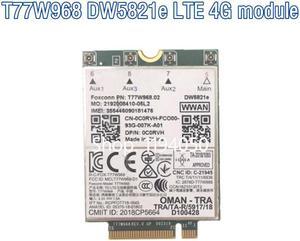 T77W968 For Dell DW5821e LTE Cat16 GNSS 5G WWAN Card Module for Lattitude 5420 5424 7424 Rugged Latitude 7400 / 7400 2-in-1