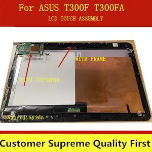 WITH FRAME For ASUS T300FA T300F  LCD Replacement 12.5 Inch M125NWR2 Touch Screen LCD Assembly