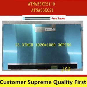 13.3 inch ATNA33XC21 ATNA33XC21-0 OLED FHD 1920*1080 IPS EDP 30Pins Gloosy LCD Display Panel