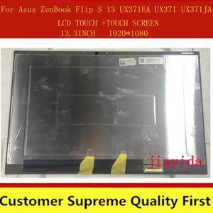 For Asus ZenBook Flip S 13 UX371EA UX371 UX371JA LCD Display Panel TouchScreen Digitizer complete assembly