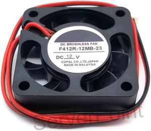 authentic for 4012 F412R-12MB-23 DC12V Ball Cooling Fan 40 * 40 * 12MM