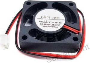 for COPAL F410T-12HC DC12V 2-wire 4010 40x40x10mm Cooling Fan