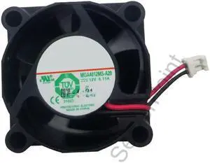 For Magic MGA4012MS-A20 DC 12V 0.11A 40x40x20mm 2-wire Server Square Fan