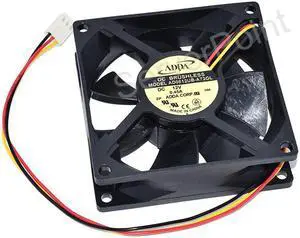 Well Tested For ADDA AD0812UB-A73GL 0.45A 8025 12V Three Wires Double Ball Bearing Cooling Fan
