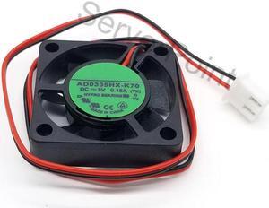 authentic for ADDA AD0305HX-K70 3006 5V 0.18A slim 30*30*6mm mini axial cooling fan spare parts