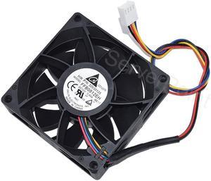 Full Tested FFB0812EH DC12V 0.8A 8CM PWM Four Pins High Speed CFM Air Flow Cooling Fan