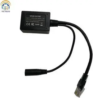 12V-30VDC input Gigabit Power over ethernet injector PoE for Mikrotik/UbNT 24V product from Solar panels Solar charge controller