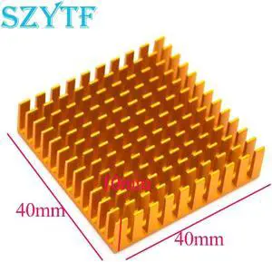 5pcs Heat sink 40*40*11MM (gold slot) high-performance radiator