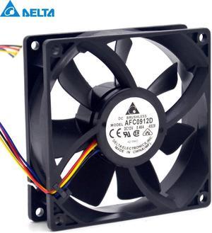 and sets of 9225 DC12V 0.46 A four-wire AFC0912D with speed control cooling fan for Delta 92 * 92 * 25 mm