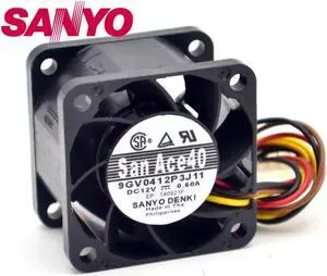 9GV0412P3J11 4028 4CM 40mm 0.60A Gale PWM speed control air volume cooling fan