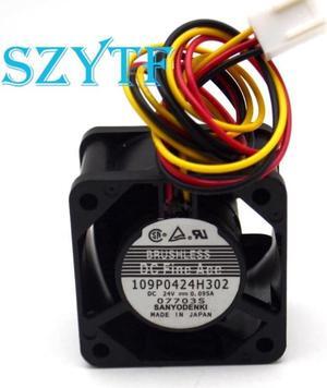 109P0424H302 24V 0.095A 40*40*28 4CM 40mm cooling fan