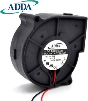 For ADDA and axial fan AD7524UB 24V projector photographic apparatus dedicated cooling fan 75*75*30mm