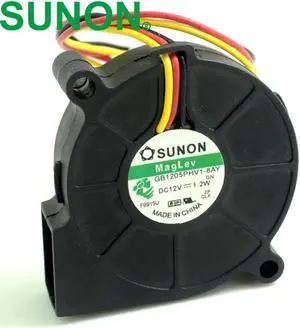 GB1205PHV1-8AY F.GN 5015 50mm 12V 1.2W Magnetic Bearing Cooling Fan 50*50*15mm