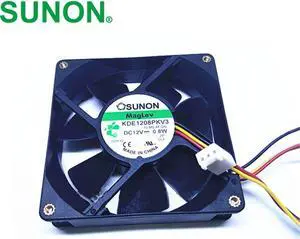 KDE1208PKV3 13.MS.AF.GN 12V 0.8W 80mm 8020 fan 80*80*20MM cooling fan for SUNON