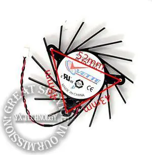 video card fan3870 Graphics card fan A7510M12D (TP) 12V 0.35A Dual ball bearing 72mm diameter