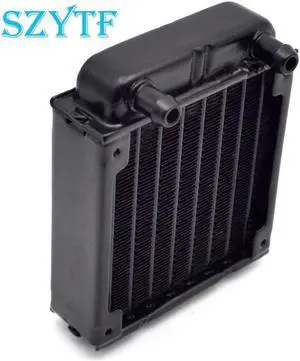 80mm pc Water Cooling Radiator For Computer Chip CPU GPU VGA RAM Laser Cooling Cooler Aluminum Heat Exchanger