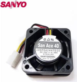 1pcs 109P0424H7D20 4020 0.08A 4CM 24v 40mm cooling fan blower