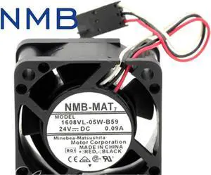1pcs A90L-0001-0528 / 70 fan 1608KL-05W-B59 4020 40mm 40 * 40 * 20mm waterproof fan Fanuc cooling fan with fittings