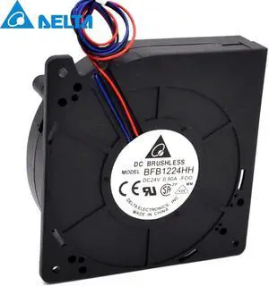 BFB1224HH 12cm 120mm 24V 0.8A 12032 turbo blower fan for DELTA 120*120*32mm
