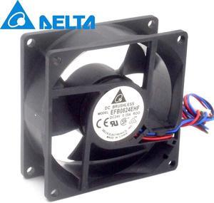 and EFB0824EHF-ROO 8032 80mm 24V 0.35A Emerson CT inverter cooling fan for Delta 808032mm