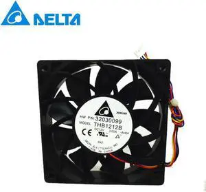 12CM 120mm 12025 high- speed winds of cooling fan 12V 3A THB1212B double ball 120*120*25mm for Delta