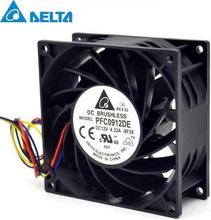 DL580G7 PFC0912DE 12V 4.32A 9CM 584562-001 591208-001 cooling fan for Delta