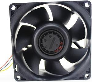 1pcs H80E12BS1A7-07 8038 80mm 80*80*38mm  12V 1.76A powerful axial case cooling fan 7800RPM