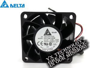 6038 6CM 60mm server chassis cooling fan 12V 0.78A FFC0612DE PWM thermostat 60*60*38mm for delta