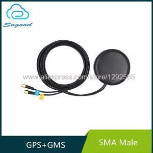 3dBi 1575.42MHz GSM+GPS Combo Antenna magnet GSM GPRS GPS RG174 3M cable Car Navigation Satellite positioning Communication